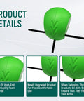 Posture Perfect Golf Swing Trainer For Arm And Body Coordination, Muscle Memory Builder, green foam pro grade swing aid