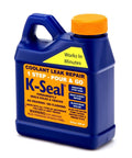 Permanent Coolant Leak Repair Kit ST5501, blue and orange container, 20 quarts capacity, seals leaks fast, no draining needed.