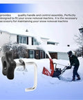 Get Ready For Winter With Xuanqiu 2 Set Replacement Handle Knobs And Lock Bolt Screw Kit Featuring Premium Molded Raw Material For Durable Snow Blower Repair And Stable Performance On Icy Days. Black molded handle knob with lock bolt on snow blower
