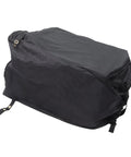 Black nylon chipper vacuum bag for Troy-Bilt Chip Vacuums 4HP-8HP, plug-and-play easy fit, part 660-373, shown at an angle.