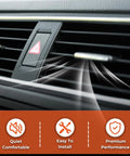 Car air vent illustrating AC airflow, highlighting benefits of AC Compressor Clutch Replacement CO 29091C for Mitsubishi models