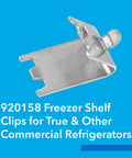 30 Pack Heavy Duty Commercial Freezer Shelf Clips That Fit True And Other Commercial Refrigerators Stainless Steel Model 7122