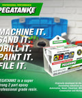 Transparent Two Part Epoxy Resin For Quick DIY Repairs And Cold Weld Adhesive, High Strength Metal Glue, 1.08 Oz box