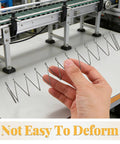 Trapezoidal Flat Compression Springs Pack Of 2 Heavy Duty High Strength Flat Wire Springs For Mechanical Projects And Industrial Machinery Spare Parts With Extended Elasticity And Compact Design, stainless steel