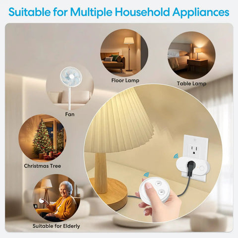 No Fuss Wireless Sink Top Garbage Disposal Switch Kit With On Off Remote and 5S 10S Timer shown with household appliances