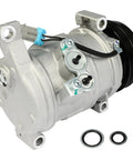 Premium Heavy Duty Quiet AC Compressor Pump Fits Chevrolet Tahoe Suburban And GMC Yukon 2000 To 2013 5.3L Engine with O-rings.