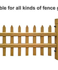 Heavy Duty T Bolt Gate Hinges Pair Handles 700 Lbs Load Bearing Thickened Solid Carbon Steel for fence gate installation