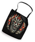 Dragon Boat Racing Inspired Tote Bag with vibrant dragon artwork, 16x16 size, ideal for festivals and races, lightweight sports gear.