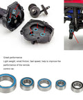 Traxxas 1 18 RC Bearing Kit Stainless Steel Ball Bearings For Small Crawlers Upgrade Parts With Non Double Rubber Seal Durable And Smooth Performance For 1 18 Scale RC Cars in RC gearbox and axle housing