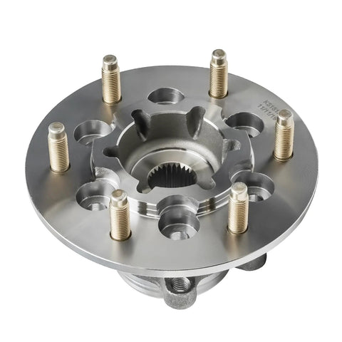 Front Wheel Bearing Hubs 2Pc Assembly For 2009 2010 2011 2012 Chevrolet Colorado And GMC Canyon 4x4 Includes Left And Right Hubs 6 Bolt ABS Encoder Replacement Kit For Reliable Street And Trail Performance
