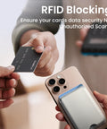 Stronger Magnetic Wallet For iPhone 12 To 17 With MagSafe Compatibility, RFID Blocking Shield, card insertion in leather holder
