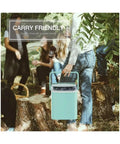Countertop Ice Maker With Plug And Play Setup That Chills Drinks Fast Self Cleaning Mechanism portable grip outdoors.