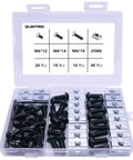 All In One M6 T Nut And Screws Kit For 1010 Aluminum Extrusion 40 M6 Socket Cap Screws In 12 14 And 16mm in a clear case