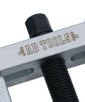 Thin Two Jaw Bearing Puller Remover For 30 To 90mm Bearings With Narrow Space Design detail showing brand 'AB Tools' and threaded rod
