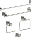 European Style Stainless Steel Toilet Paper Holder Wall Mount Single Post For Modern Bathrooms Dope Sleek Look Durable Brushed Finish