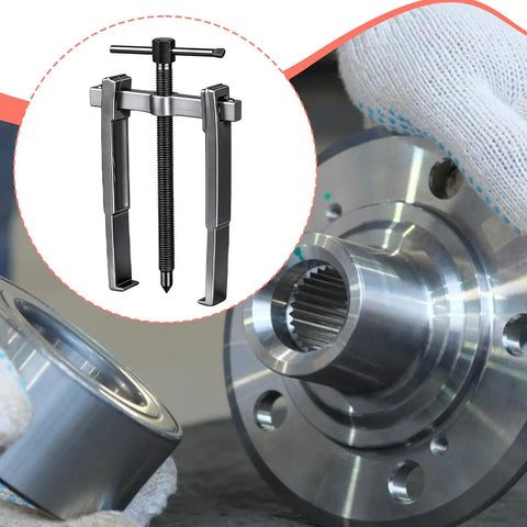 Two Jaw Adjustable Gear Puller For Bearings And Pulleys, 5 inch heavy duty separator tool for machinery maintenance, carbon steel