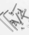 Beefy M3 Hex Socket Head Cap Screws With Nuts And Nut Assortment Kit In Stainless Steel 1110 Piece Hardware Set for DIY projects view