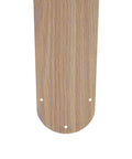 Close-up of bleached oak finish on a 16.5 Inch Replacement Ceiling Fan Blade For 42 Inch Fans Five Piece Set With Reversible Finishes.