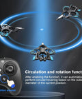 Foam RC Airplane With LED Lights Dope Jet Fighter Style 360 Degree Flip And Stunt Roll 2.4GHz Remote Control demonstration
