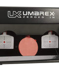 Beefy Trap Shot Target System for BB and Pellet Guns, steel build with flip up end paddles, middle target reset, portable design