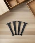 8Pcs Adjustable Telescoping Furniture Legs, Heavy-Duty Replacement for Bed Frames and Tables, Height Range 7.6 to 13.5 Inches displayed.