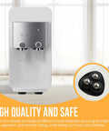 Front view of a kitchen appliance with 12 Pack Self-Adhesive Caster Wheels For Small Kitchen Appliances Like Coffee Makers