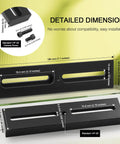 180mm Dovetail Mounting Plate For Vixen GP Style Quick Release with dimensions and M6 slots