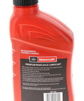 Top Shelf Sae 80W90 Premium Rear Axle Gear Oil Engineered For Limited Slip Differentials, 1 quart red bottle with spout.