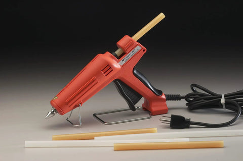 Hot Melt Applicator AE II for Precise Bonding and Versatile Use, lightweight ergonomic with adhesive stick and cable.