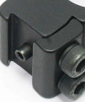 Close-up of Medium 1 Ring Scope Mount For Airguns, 9.5-11.5mm Dovetail, Adjustable with two hex screws