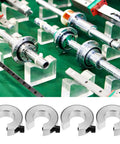 Solid Shaft Collar 20Mm Bore 40Mm OD Fits Sbr Series Rails As A Hella Secure Locking Stopper For Cnc Machines Made From Anodized Aluminum Alloy With M5 Screw Setup Ensuring Rock Solid Stability To Hit Marks Every Time With Zero Wobble Guarantee., pack of 4 anodized aluminum shaft collars for SBR 20 CNC linear rails