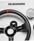 Racing Wheel Adapter Plate For Cars One Set Easy Install Boost Comfort And Control Fits Various Steering Wheels Car Mod Accessory