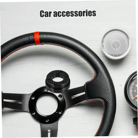 Racing Wheel Adapter Plate For Cars One Set Easy Install Boost Comfort And Control Fits Various Steering Wheels Car Mod Accessory