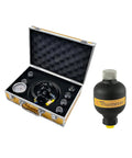 Diaphragm Hydraulic Accumulator Nitrogen Charging System Plug And Play Kit With M28 1.5 Threads And Seven Adapters in case