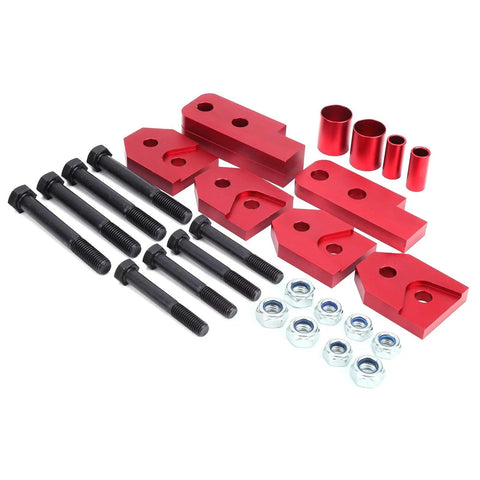 2 Inch ATV Lift Kit For 450 660 700 Models Red Aluminum Steel Lifting Tool Components