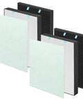 Air Purifier Replacement Filter Pack For Air400 True HEPA Filter Plus Activated Carbon Kit With Pre Filters Compatible With Air400 Three Stage Filtration System Includes 2521 True HEPA And 2520 Activated Carbon Easy Install, 2-pack filters