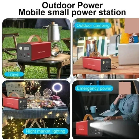 Beast Mode Hella Reliable Portable Power Generator And Charging Station For Outdoor Camping Emergency Backup Battery with multiple uses.