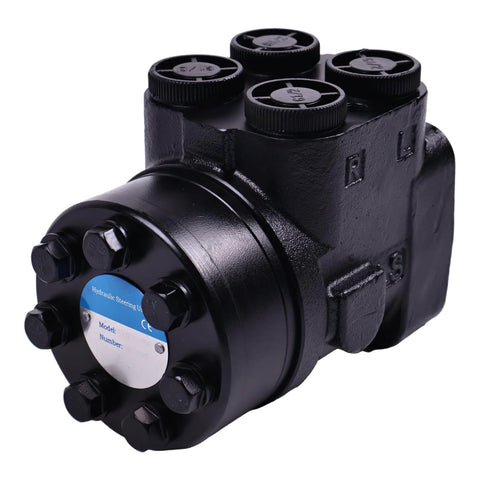 HOLDWELL hydraulic steering control unit Orbitrol valve, black metal body with blue front label