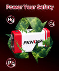 Carbon Zinc 9V Battery For Smoke Detectors 6F22 Square Battery Long Lasting 8 Pack Fully Charged With Low Self Discharge
