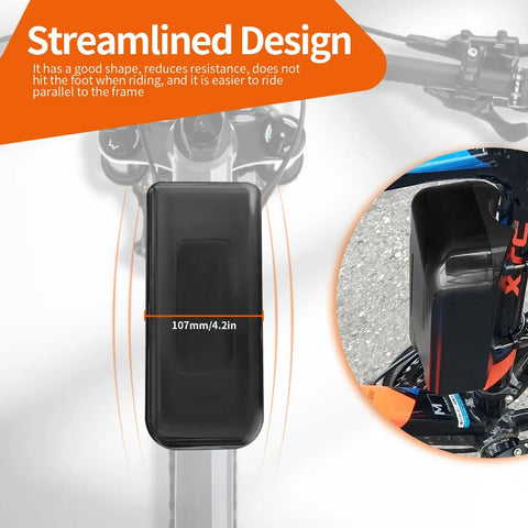 Large Electric Bicycle And Scooter Controller Box With Heavy Duty Frame Mount Dustproof Motor Controller Housing E Bike Conversion Component 9.8 Inches By 4.1 Inches By 2.9 Inches Fits Most Ebikes And Scooters