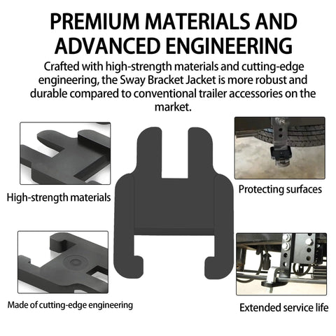 Premium Sway Bracket Jacket showcasing advanced engineering, high-strength materials, and extended service life features.