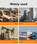 Image showing Copper Grease High Temperature Assembly Lubricant Pro Grade Heavy Duty For Industrial And Automotive Tool Repair usage in automotive, chemical, petroleum, and shipping industries.