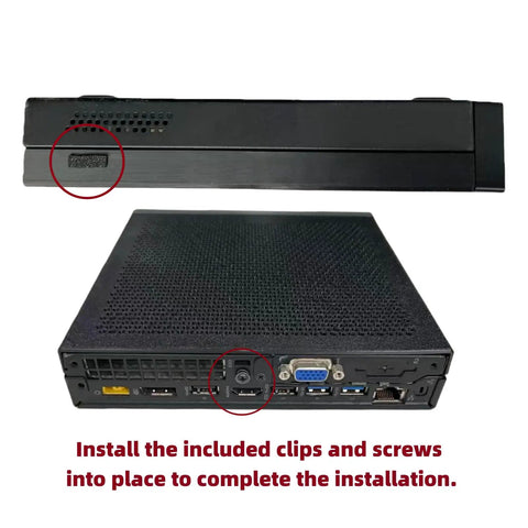 Top Cover for M720Q M920Q M920X M75Q P330 Mini PC Case with DIY Cooling Holes Chassis Cover Plastic Panel Includes Clips and Screws
