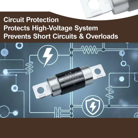High Voltage Fuse for Hyundai Sonata Hybrid and Kia Optima Hybrid Models from 2011 through 2013 for safe electric systems.