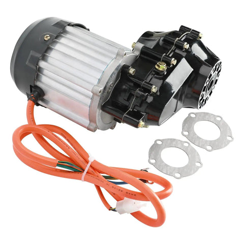 30 Inch Rear Axle Kit With 36V 1000W Brushless Motor And Differential Gearbox Beefed Up 3 Stud Wheel Hubs And Brake Disc