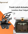 Toyota Sequoia Rear Trunk Lock Actuator Replacement For 2001 To 2007 SUV Tailgate Latch 931861 693010C010 OE Style