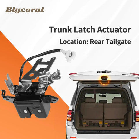 Toyota Sequoia Rear Trunk Lock Actuator Replacement For 2001 To 2007 SUV Tailgate Latch 931861 693010C010 OE Style