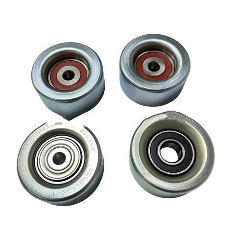Premium Timing Chain Tensioner Pulley Drive Idler Kit For 4.0L V6 1Grfe Engines Fits Toyota Land Cruiser And Fortuner From 2003 To 2009 With Rock Solid Reliability To Kill Noise And Slash Vibration, four metal pulleys