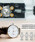 Adjustable Back Watch Case Opener And Holder Tool For Most Watches Pro Grade Watchmaker Gear In Metal And Plastic
