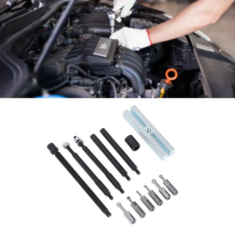 Professional Heavy Duty Bearing Puller Kit For Auto Repair With Durable Metal Build Compatible With Iso Bearing 6206 used in engine bay removal